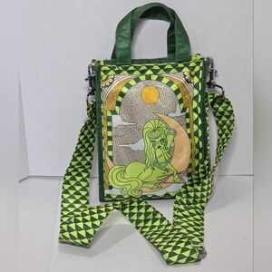 Rare Valfie Sagittarius Mini Crossbody - Tote Bag Celestial Centaur Girl Green
